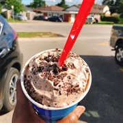 DQ Oreo Mocha Fudge Blizzard