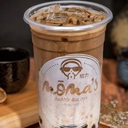 Hōjicha Bubble Tea