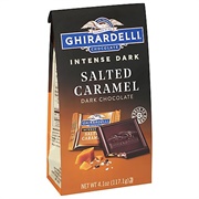 Ghirardelli Squares Intense Dark Salted Caramel