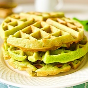 Pandan Waffle