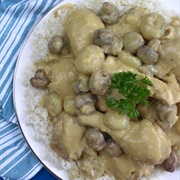 Fricassée De Poulet À L'ancienne