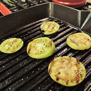 Grilled Green Tomato