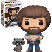 558 - Bob Ross and Raccoon