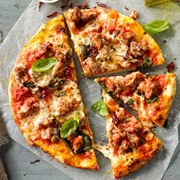 Pork Sausage Pizza