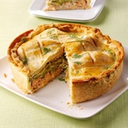 Salmon & Asparagus Pie