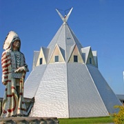 Kateri Tekakwitha Church, Gesgapegiag, Quebec, Canada