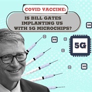 COVID Vaccine Injects a 5G Microchip