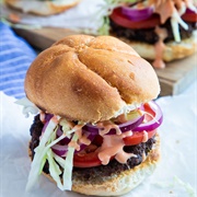 Chimichurri Burger (Dominican Republic)