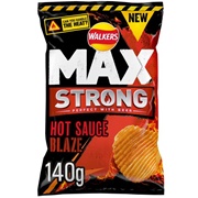 Walker's Max Strong Hot Sauce Blaze