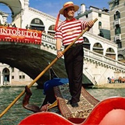 Been Serenaded by a Venetian Gondolier