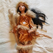 Doll Girl Native American