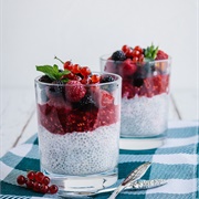 Chia Pudding With Mixed Berries