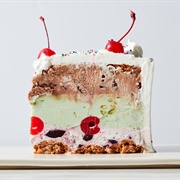 Spumoni Ice Cream Cake