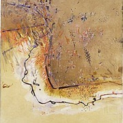 Dry Creek Bed, Werribee Gorge I (Fred Williams)