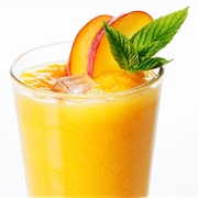 Mango and Peach Juice