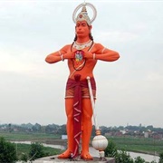 Hanuman Murti in Shahjahanpur, India