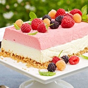 Raspberry Lemon Icebox Cake