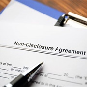 Signed a Non-Disclosure Agreement