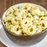 Tortellini in Garlic Butter Sauce
