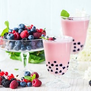 Berry Bubble Tea