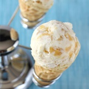 Nectarine Cheesecake Ice Cream