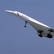 Flown on the Concorde