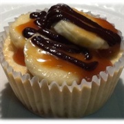 Gerald's Heavenly Desserts Banana Foster Cheesecake Cupcakes