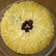 Vegan Pineapple Upside Down Cake With Cranberries