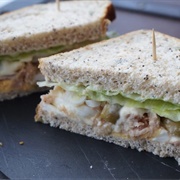 Tuna & Egg Salad Sandwich