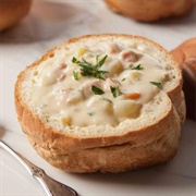 Upside Down Chicken Pot Pie