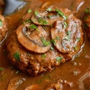 Salisbury Steak With Mushroom Gravy