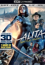 Alita Battle Angel 4K 3D (2019)
