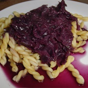 Pasta With Red Cabbage