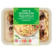 Ham and Mushroom Tagliatelle