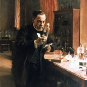 Louis Pasteur in His Laboratory (Albert Edelfelt)