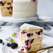 Blueberry Layer Cake