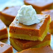 Sugar Cookie Bourbon Pumpkin Pie Bars