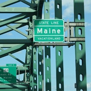 Drive the I-95 From Kittery to Houlton