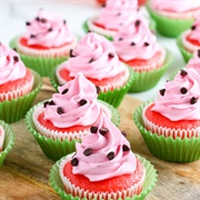 Watermelon Cupcake