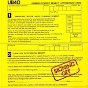 Signing off - UB40