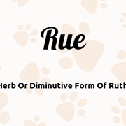 Rue