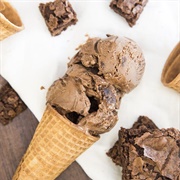 Chocolate Fudge Brownie Ice Cream