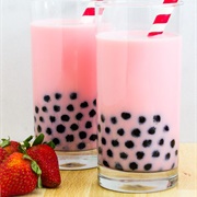 Strawberry Bubble Tea