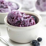 Blueberry Ice Cream