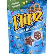 Flipz Milk Chocolate Festive Shapes