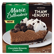 Marie Callender's Chocolate Brownie Cream Pie