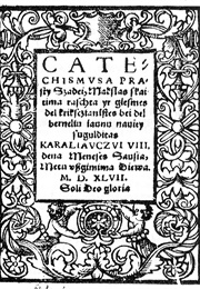The Old Lithuanian Catechism of Martynas Mažvydas (Martynas Mažvydas)