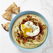 Egg and Hummus