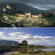 Dunbroch Castle in Brave / Eilean Donan Castle
