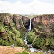 Lesotho - Maletsunyane Falls